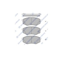 Тормозные колодки HI-Q SP1681
