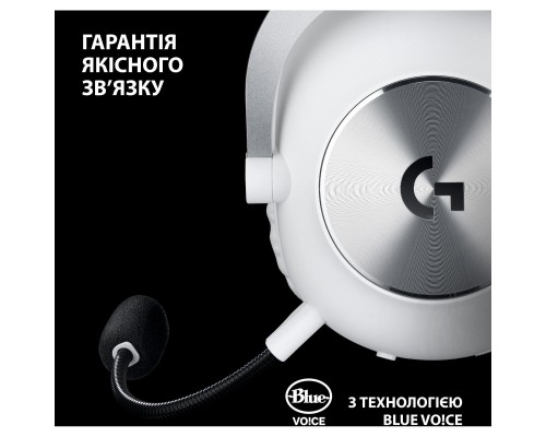Навушники Logitech G Pro X 2 Lightspeed Wireless White (981-001269) Навушники Logitech G Pro X 2 Lightspeed Wireless White (981-001269)