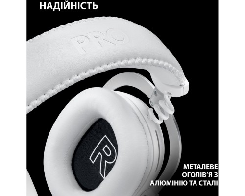 Навушники Logitech G Pro X 2 Lightspeed Wireless White (981-001269) Навушники Logitech G Pro X 2 Lightspeed Wireless White (981-001269)