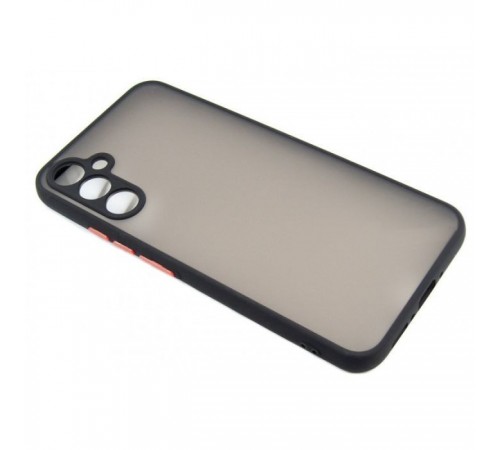 Чохол до мобільного телефона Dengos Matte Samsung Galaxy A34 5G (black) (DG-TPU-MATT-119) Чохол до мобільного телефона Dengos Matte Samsung Galaxy A34 5G (black) (DG-TPU-MATT-119)