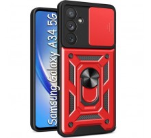 Чохол до мобільного телефона BeCover Military Samsung Galaxy A34 5G SM-A346 Red (709140)