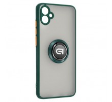 Чехол для мобильного телефона Armorstandart Frosted Matte Ring Samsung A04e (A042) Dark Green (ARM68347)