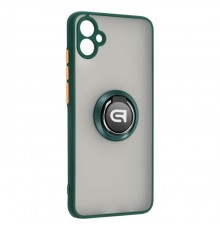 Чохол до мобільного телефона Armorstandart Frosted Matte Ring Samsung A04e (A042) Dark Green (ARM68347)