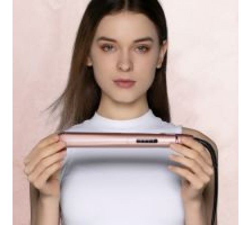 Вирівнювач для волосся Xiaomi Enchen Hair Curling Iron Enrollor Pink / White EU