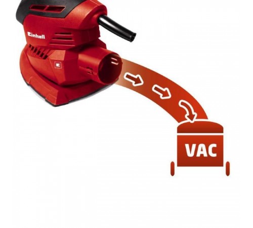 Шліфувальна машина Einhell TH-OS 1016, 150х150х100 мм, 100 Вт, 24000 об/хв, 1 кг (4460610) Шліфувальна машина Einhell TH-OS 1016, 150х150х100 мм, 100 Вт, 24000 об/хв, 1 кг (4460610)