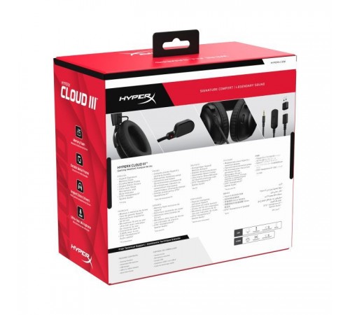 Наушники HyperX Cloud III Black (727A8AA) Наушники HyperX Cloud III Black (727A8AA)