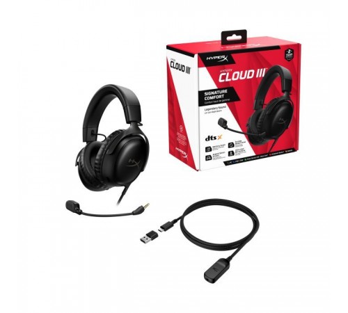 Наушники HyperX Cloud III Black (727A8AA) Наушники HyperX Cloud III Black (727A8AA)