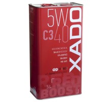 Моторна олива Xado 5W-40 C3 Red Boost 5 л (XA 26322)