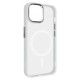 Чохол до мобільного телефона Armorstandart Unit MagSafe Apple iPhone 13 Matte Clear Silver (ARM70445)