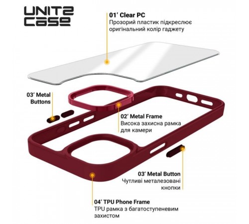 Чохол до мобільного телефона Armorstandart UNIT2 Apple iPhone 15 Plus Marsala (ARM69978) Чохол до мобільного телефона Armorstandart UNIT2 Apple iPhone 15 Plus Marsala (ARM69978)