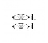Тормозные колодки HI-Q SP1460
