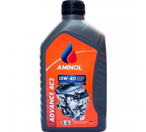 Моторна олива Aminol Advance AC2 15W40 1л (AM164943) Моторна олива Aminol Advance AC2 15W40 1л (AM164943)