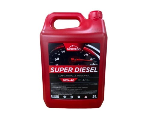 Моторна олива NORVEGO SUPER DIESEL 10W40 5л Моторна олива NORVEGO SUPER DIESEL 10W40 5л