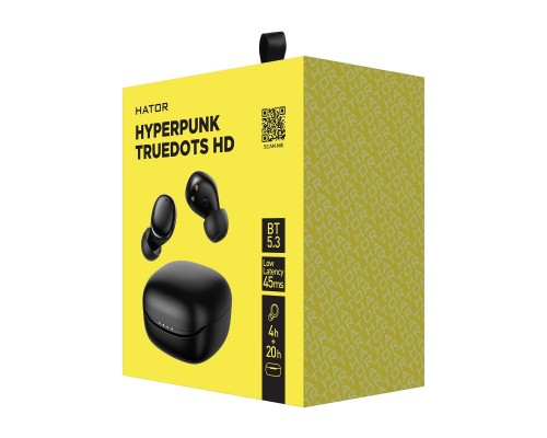Наушники Hator Hyrerpunk Truedots HD Black (HTA-411)