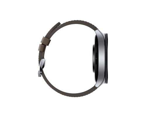 Смарт-часы Xiaomi Watch 2 Pro Bluetooth Silver Case with Brown Leather Strap (1006733)