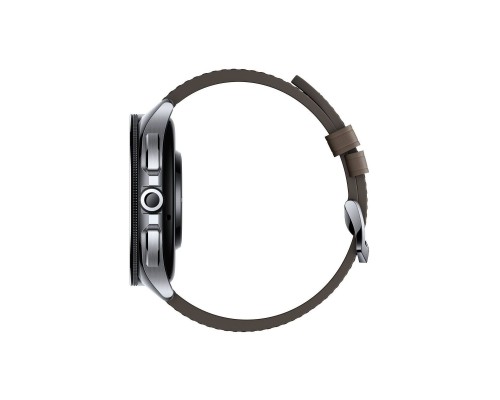 Смарт-часы Xiaomi Watch 2 Pro Bluetooth Silver Case with Brown Leather Strap (1006733)