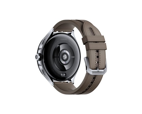 Смарт-часы Xiaomi Watch 2 Pro Bluetooth Silver Case with Brown Leather Strap (1006733)