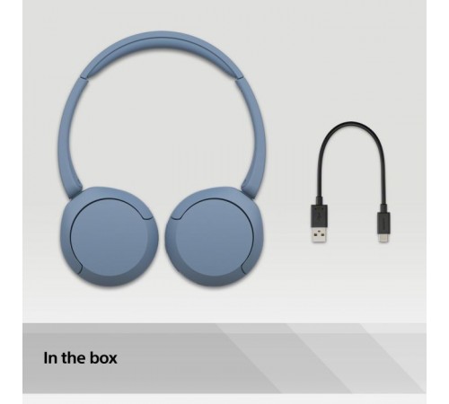 Наушники Sony WH-CH520 Wireless Blue (WHCH520L.CE7) Наушники Sony WH-CH520 Wireless Blue (WHCH520L.CE7)