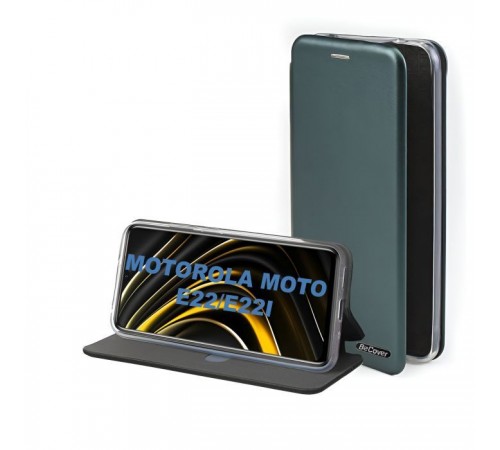 Чохол до мобільного телефона BeCover Exclusive Motorola Moto E22/E22i Dark Green (710242) Чохол до мобільного телефона BeCover Exclusive Motorola Moto E22/E22i Dark Green (710242)