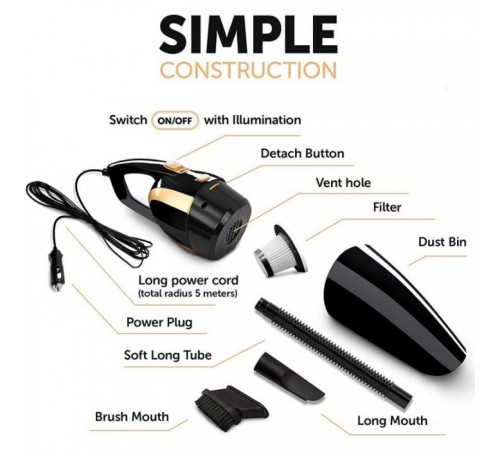 Пылесос Aspiring Dust 2 Battery and Cord, 6 kPa Пылесос Aspiring Dust 2 Battery and Cord, 6 kPa