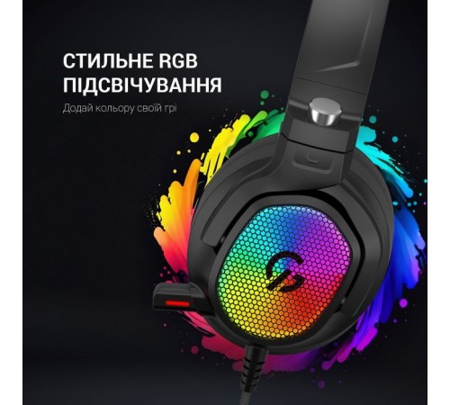 Наушники GamePro HS1300 RGB 7.1 Black (HS1300) Наушники GamePro HS1300 RGB 7.1 Black (HS1300)