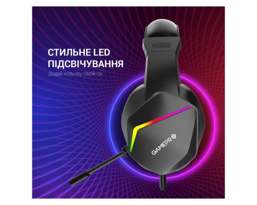 Наушники GamePro HS311 RGB Black/Red (HS311) Наушники GamePro HS311 RGB Black/Red (HS311)