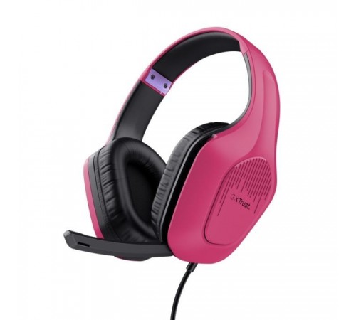 Навушники Trust GXT 415 Zirox 3.5мм Pink (24992) Навушники Trust GXT 415 Zirox 3.5мм Pink (24992)