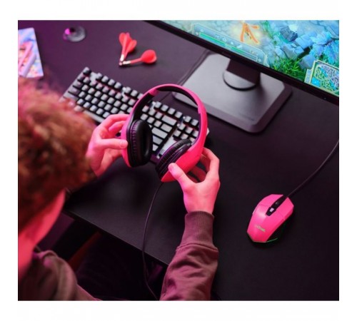 Навушники Trust GXT 415 Zirox 3.5мм Pink (24992) Навушники Trust GXT 415 Zirox 3.5мм Pink (24992)
