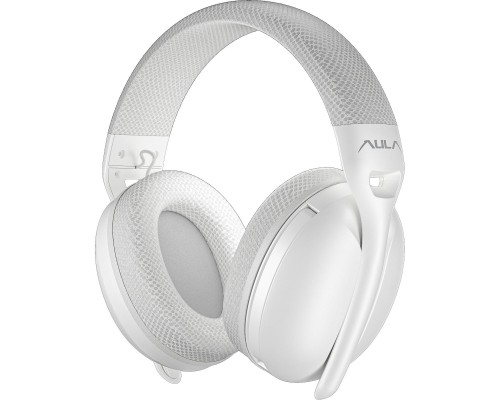 Навушники Aula S6 - 3 in 1 Wired/2.4G Wireless/Bluetooth White (6948391235561) Навушники Aula S6 - 3 in 1 Wired/2.4G Wireless/Bluetooth White (6948391235561)