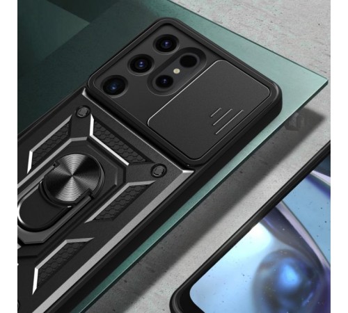 Чохол до мобільного телефона BeCover Military Samsung Galaxy S24 Ultra SM-S928 Black (710683)