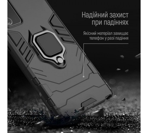 Чохол до мобільного телефона ColorWay AntiShock Magnet Ring Xiaomi Redmi Note 13 5G black (CW-CAMRXRN135-BK) Чохол до мобільного телефона ColorWay AntiShock Magnet Ring Xiaomi Redmi Note 13 5G black (CW-CAMRXRN135-BK)