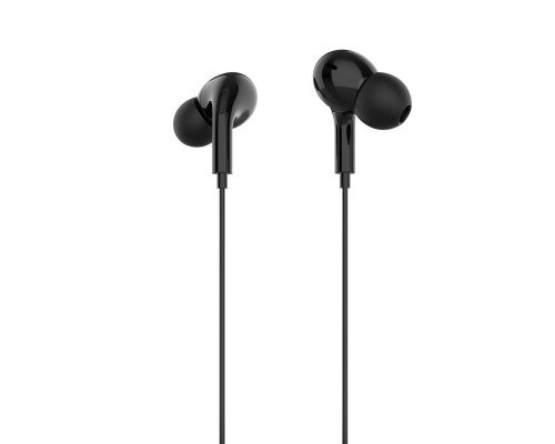 Навушники Denmen HF DR06 3.5mm 1.2 м Black (DE-DR06-BK) Навушники Denmen HF DR06 3.5mm 1.2 м Black (DE-DR06-BK)