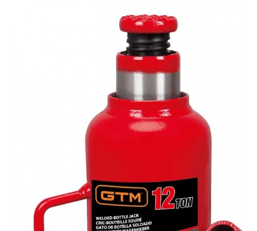 Домкрат GTM гідравлічний пляшковий 12т (240-460мм) (TH91204) Домкрат GTM гідравлічний пляшковий 12т (240-460мм) (TH91204)