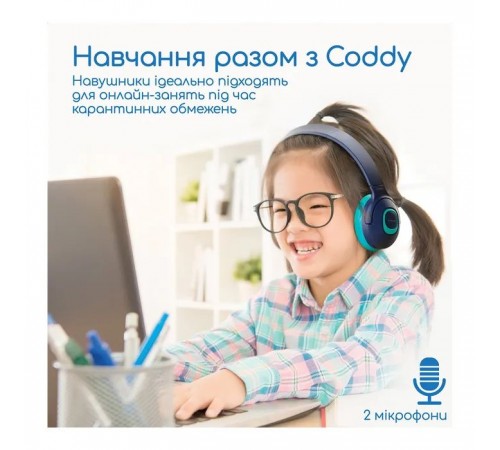 Наушники Promate Coddy Aqua (coddy.aqua) Наушники Promate Coddy Aqua (coddy.aqua)