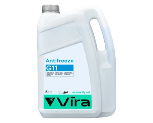 Антифриз VIRA -40 °C G11 синя 5 кг (VI0021)