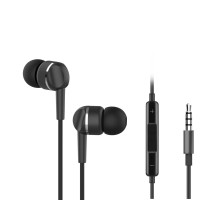 Наушники Ergo VM-701 3.5 мм Earphones Black (VM-701K)