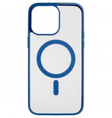 Чохол до мобільного телефона ColorWay Smart Matte Apple iPhone 14 Pro Max MagSafe blue (CW-CSMMSAI14PM-BU)