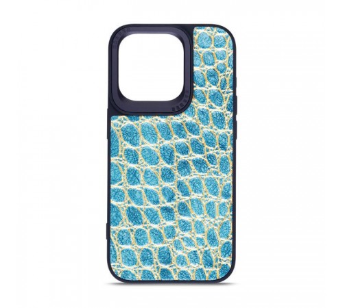 Чехол для мобильного телефона Harder Crocosaur Apple iPhone 14 Pro Blue (ARM76724) Чехол для мобильного телефона Harder Crocosaur Apple iPhone 14 Pro Blue (ARM76724)