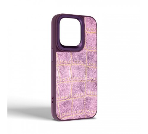 Чехол для мобильного телефона Harder Crocosaur Apple iPhone 14 Pro Purple (ARM76722) Чехол для мобильного телефона Harder Crocosaur Apple iPhone 14 Pro Purple (ARM76722)