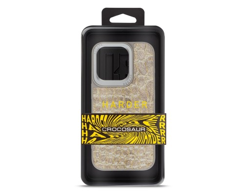 Чехол для мобильного телефона Harder Crocosaur Apple iPhone 14 Pro Titanium (ARM76723) Чехол для мобильного телефона Harder Crocosaur Apple iPhone 14 Pro Titanium (ARM76723)