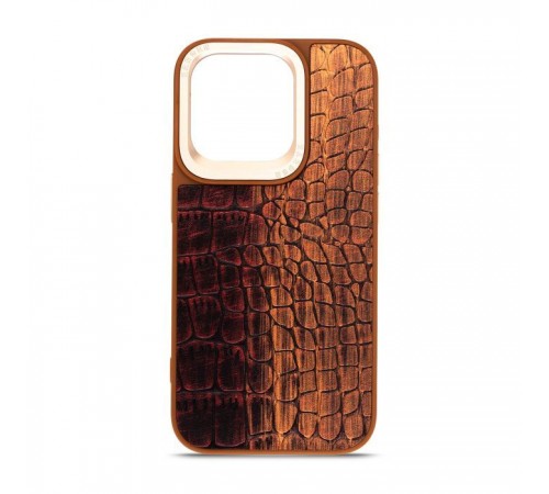 Чохол до мобільного телефона Harder Glamorous Croco Apple iPhone 15 Pro Magma (ARM76764) Чохол до мобільного телефона Harder Glamorous Croco Apple iPhone 15 Pro Magma (ARM76764)