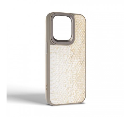 Чехол для мобильного телефона Harder Snake Pattern Apple iPhone 14 Pro White Cream (ARM76807) Чехол для мобильного телефона Harder Snake Pattern Apple iPhone 14 Pro White Cream (ARM76807)