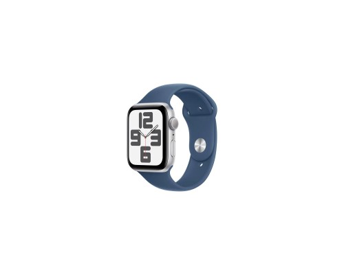 Смарт-годинник Apple Watch SE 2024 GPS 40mm Silver Aluminium Case with Denim Sport Band - M/L (MXED3QH/A) Смарт-годинник Apple Watch SE 2024 GPS 40mm Silver Aluminium Case with Denim Sport Band - M/L (MXED3QH/A)