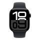 Смарт-годинник Apple Watch Series 10 GPS 42mm Jet Black Aluminium Case with Black Sport Band - S/M (MWWE3QH/A)