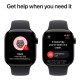 Смарт-годинник Apple Watch Series 10 GPS 42mm Jet Black Aluminium Case with Black Sport Band - S/M (MWWE3QH/A)