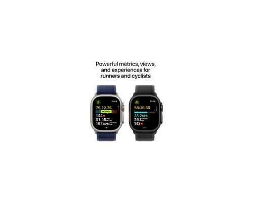 Смарт-годинник Apple Watch Ultra 2 2024 GPS + Cellular 49mm Natural Titanium Case with Blue Trail Loop - S/M (MX4J3UL/A) Смарт-годинник Apple Watch Ultra 2 2024 GPS + Cellular 49mm Natural Titanium Case with Blue Trail Loop - S/M (MX4J3UL/A)