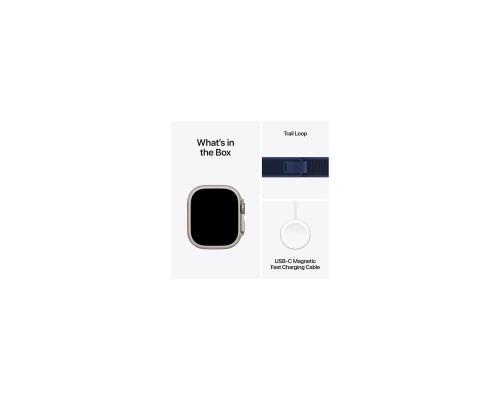 Смарт-годинник Apple Watch Ultra 2 2024 GPS + Cellular 49mm Natural Titanium Case with Blue Trail Loop - S/M (MX4J3UL/A) Смарт-годинник Apple Watch Ultra 2 2024 GPS + Cellular 49mm Natural Titanium Case with Blue Trail Loop - S/M (MX4J3UL/A)