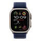 Смарт-часы Apple Watch Ultra 2 2024 GPS + Cellular 49mm Natural Titanium Case с Blue Trail Loop - M/L (MX4L3UL/A)