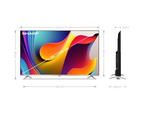 Телевизор Sharp 50FP1EA (4T-C50FP1EL2AB) Телевизор Sharp 50FP1EA (4T-C50FP1EL2AB)