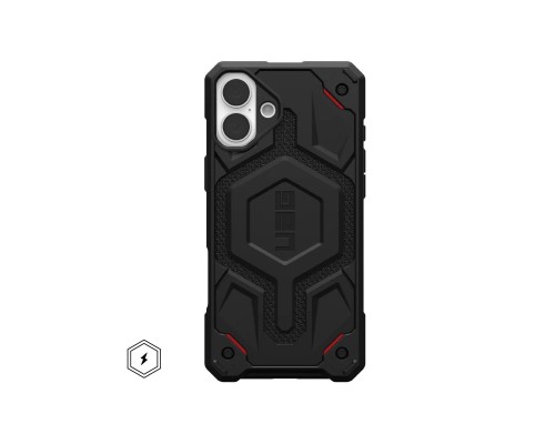 Чехол для мобильного телефона UAG iPhone 16 Monarch Pro Magsafe Kevlar Black (114458113940) Чехол для мобильного телефона UAG iPhone 16 Monarch Pro Magsafe Kevlar Black (114458113940)